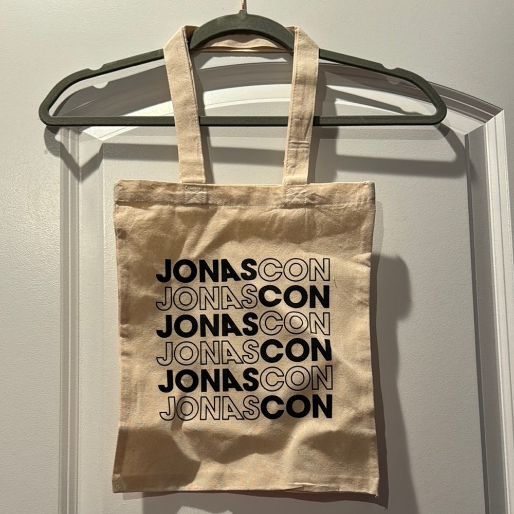 BRAND NEW! Jonascon 2025 Canvas Tote Bag